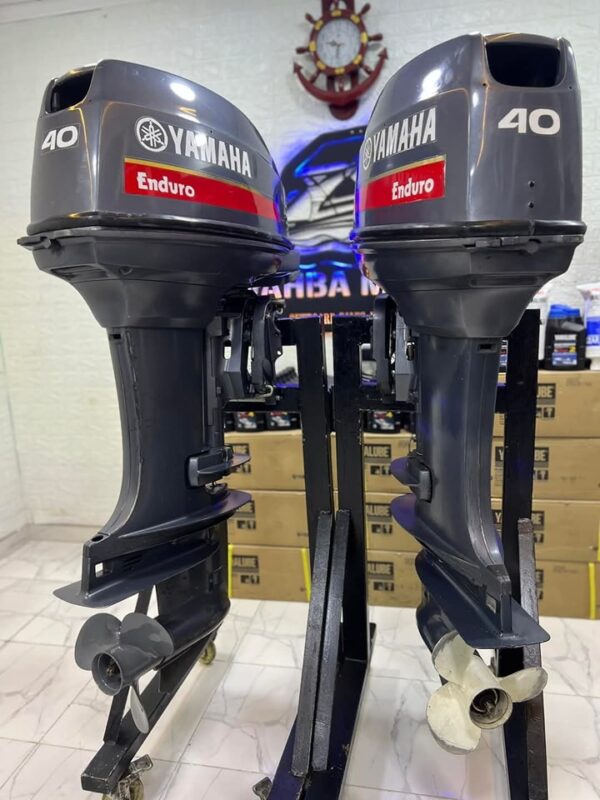 Yamaha 40 hp Enduro outboard engine 2-Stroke Long Shaft - Image 6