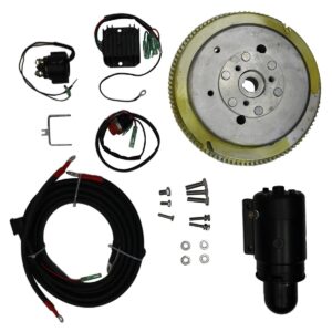 Electric Start Motor Flywheel Kit Yamaha Outboard E 75HP 85HP 2 Stroke Enduro